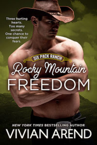 Book Cover: Rocky Mountain Freedom. Travis Coleman, Muscular brooding cowboy image