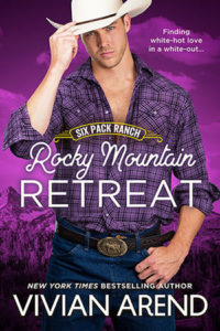 Book cover: Rocky Mountain Retreat. Lee Coleman, youthful yet sexy cowboy