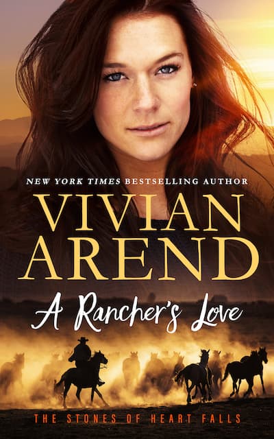 Book cover for A Rancher's Love by Vivian Arend