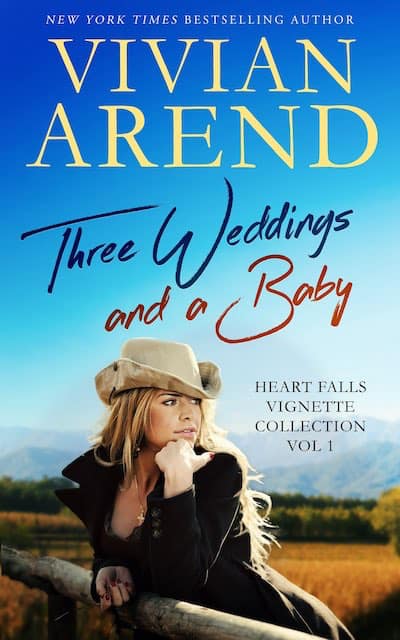 Book cover for Three Weddings And A Baby by Vivian Arend